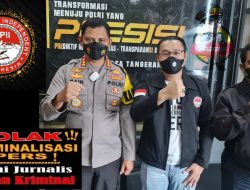 FPII Desak Kapolres Kota Tangerang Proses Cepat Laporan Terkait Kades Wanakerta