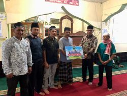 Giliran Masjid Akbar Koto Tinggi Dapat Kunjungan H. Nurkhalis Dt Bijo Dirajo Anggota DPRD SUMBAR