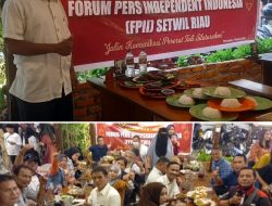 Pererat Tali Silaturrahmi, FPII Serwil Riau Adakan Acara Buka Bersama Beserta Wartawan Diluar Organisasi FPII