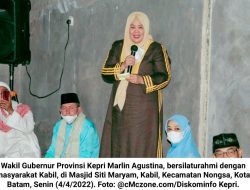Safari Ramadhan 1443 H: Marlin Agustina Silahturahmi dengan Masyarakat Kabil di Masjid Siti Maryam