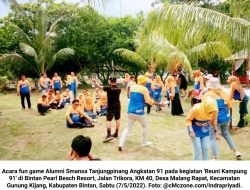 Reuni Kampung 91: Alumni Smansa Tanjungpinang Angkatan 91 Gelar Fun Game