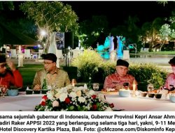 Ansar Ahmad Hadiri Rapat Kerja APPSI 2022 di Pulau Dewata