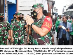 Brigjen TNI Jimmy Hadiri Pembukaan TMMD Kodim 0315/Tanjungpinang Ke-113
