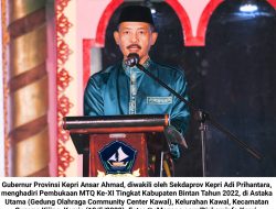 MTQ Ke-XI Kabupaten Bintan 2022: Gubernur Kepri Berharap LPTQ dan Stakeholder Lebih Proaktif, Kreatif dan Inovatif