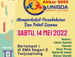 Reuni Akbar 2022 ILUNISDA Angkatan 1979-2022: Ansar Ahmad Akan Hadir