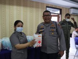 Sambut HUT Bhayangkara ke-76, Polresta Deli Serdang Gelar Donor Darah