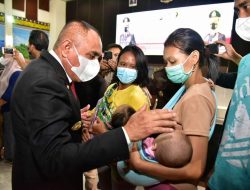 Gubernur Sumatera Utara (Sumut) Edy Rahmayadi Menghadiri Kegiatan Bakti Kesehatan