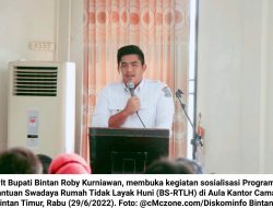Pemkab Bintan Targetkan Bangun RTLH Sebanyak 2600 Unit