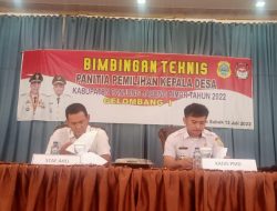 Terkait Pilkades Serentak, Dinas PMD Tanjabtim Melaksanakan Bimtek Panitia Pilkades Gelombang 1 Tahun 2022
