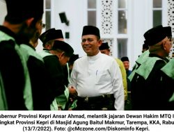 Ansar Ahmad Lantik Dewan Hakim MTQ IX Kepri 2022: Yakin Penilaian Dewan Hakim Jujur dan Objektif