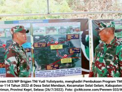 Brigjen TNI Yudi Hadiri Pembukaan TMMD Ke-114 Karimun: Semangat TMMD Inisiasi Panglima ABRI…
