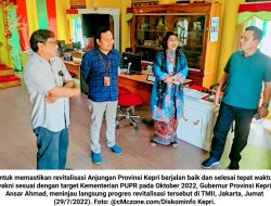 KTT G20: Ansar Ahmad Tinjau Revitalisasi Anjungan Provinsi Kepri di TMII