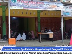 Umrah Bersama Syaikh Muda Hengki Alfaqiri Dengan PT.Hajar Aswad Wisata