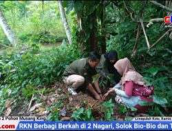 RKN Berbagi Berkah di 2 Nagari, Solok Bio-Bio dan Tarantang