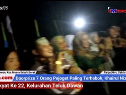 Doorprize, 7 Orang Pejoget Terheboh, Khairul Nizam Juara 1