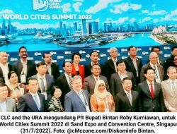 Bersama 50 Pemimpin ‘Man of Action’, Roby Kurniawan Hadiri World Cities Summit 2022 Singapura