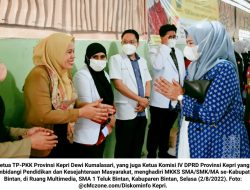 Dewi Kumalasari Hadiri MKKS SMA/SMK/MA Se-Kabupaten Bintan: Audiensi dengan Kepala Sekolah