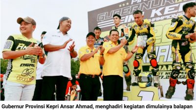 Ansar Ahmad Buka Kejuaraan Balap Motor Piala Gubernur dan IMI Kepri