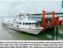 Pengusaha Transportasi Laut Sepakat Naikkan Tarif Kapal 20%, Junaidi: Mereka Sudah Sempoyongan…
