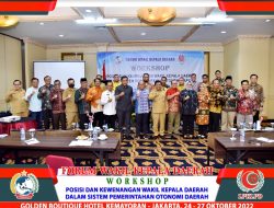 Wabup RKN Hadiri Workshop Dengan Kemendagri di Jakarta