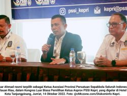 Ansar-Ichsan Terpilih sebagai Ketua dan Wakil Ketua Asprov PSSI Kepri…