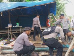 Lagi-Lagi Polres Merangin Yang di Pimpin Kompol Agus Saleh Melaksanakan Operasi PETI di Desa Sungai Ulak