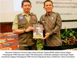 Letjen TNI Suharyanto Buka Rakor Satgas Penanganan PMK di Kepri…