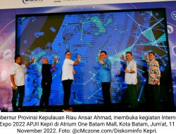 Ansar Ahmad Buka Internet Expo Kepri 2022 di Batam: Upaya Mendorong Kebangkitan Ekonomi Digital…
