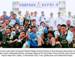 Tutup Porprov Kepri Ke-V, Ansar Ahmad Dorong Pembinaan Atlet Sampai Tingkat Nasional…