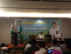 Muhammad Hanif Dhakiri Pimpin Rakorwil DPW PKB Provinsi Jambi