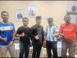 Ketua Team Sepak Bola “Adifa FC” Indra Gunawan Jalin Silaturahmi Dengan Bupati Rohil, Ini Pesan Bupati Untuk Olahraga Rokan Hilir.