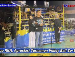 Wabup RKN Apresiasi Favourite Sukses Gelar Turnamen Volley Ball Tingkat Sumbar