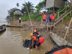 Wilson korban Tenggelamnya Kapal Tagboat di Sungai Batanghari Akhirnya Diketemukan