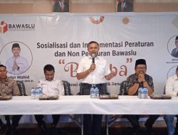sosialisasi implementasi peraturan dan non peraturan Bawaslu oleh Bawaslu Riau dan anggota DPR RI