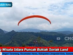 Paramotor dan Balon Udara Hadir di Puncak Bukik Soriak Land
