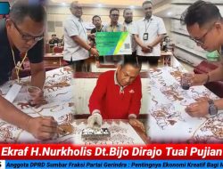 H.Nurkhalis Dt.Bijo dirajo Paparkan Peran DPRD Dalam Mendukung Ekraf 5.0