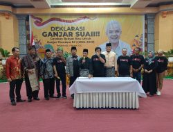Multi Etnis dan Lintas Golongan di Riau Deklarasikan Ganjar Suai, Presiden 2024-2029