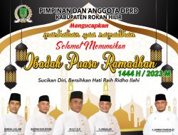 Safari Ramadhan Perdana di Masjid Agung Al-ikhlas Bagansiapiapi, Bupati Rohil Serahkan Bantuan Kepada 25 Masjid dan Musholla