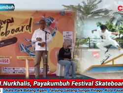 H.Nurkhalis Dt.Bijo Dirajo, S.Pt Fasilitasi Festival Skateboard Payakumbuh 2023