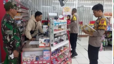 Jajaran Polsek Sukamakmur Polres Bogor, Akan Buru Pelaku Pembobolan Minimarket