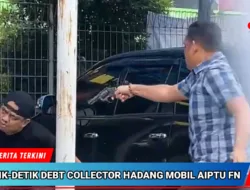 Detik-detik Debt Collector Hadang Mobil Aiptu FN Sebelum Insiden Cekcok Penembakan dan Penusukan
