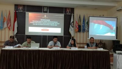 KPU Sosialisasi Tahapan Pencalonan Perseorangan Bupati Dan Wakil Bupati Kepulauan Talaud Dalam Pilkada Serentak Tahun 2024