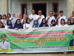 H.Nurkhalis Dt. Bijo Dirajo dan BLK Payakumbuh Gelar Pelatihan Menjahit di Simalanggang