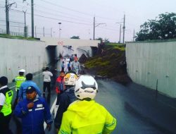 Longsor Jalan Perimeter Selatan Bandara Soetta
