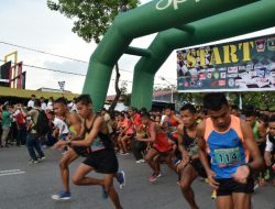 Kodim 0309/Solok ikuti Lomba Lari Wirabraja Run 10 K di padang