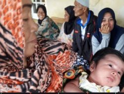 MIRIS…BAYI MUNGIL TANPA DOSA DIBUANG DI TERAS MESJID OMBILIN