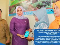 Ketua TP PKK Kabupaten Bintan Gelar Pelatihan Optimalisasi Lahan Pekarangan