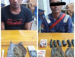 MAPOLSEK MANDAU KEMBALI CEKOK 2 ORANG TERDUGA NARKOBA.