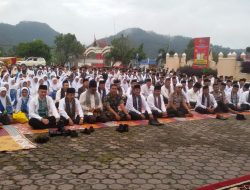 DANDIM 0309/SOLOK LETKOL ARH PRIYO ISWAHYUDI HADIRI TABLIQ AKBAR HUT KE 105 KAB.SOLOK