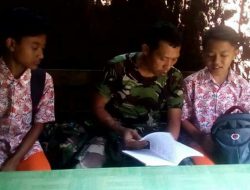 “GURU TAK DIUNDANG” SATGAS TMMD REGULER PURBALINGGA TERPANGGIL
